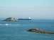  ferry rentrant au port